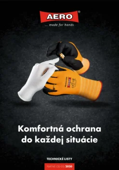 katalóg pracovných rukavíc aero